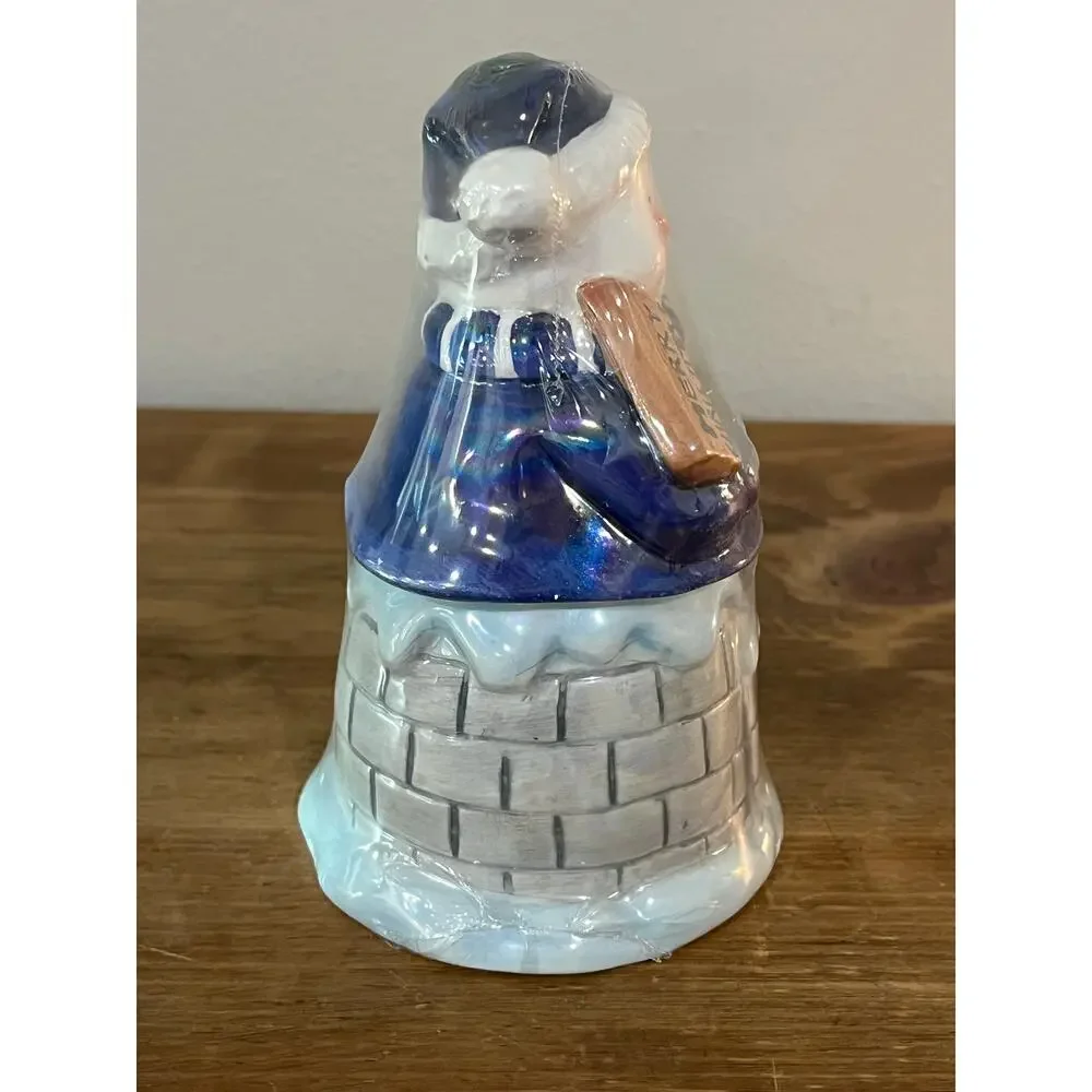 Vintage Snowman Igloo Salt Pepper‎ Set Merry Christmas Holiday Decor Cute